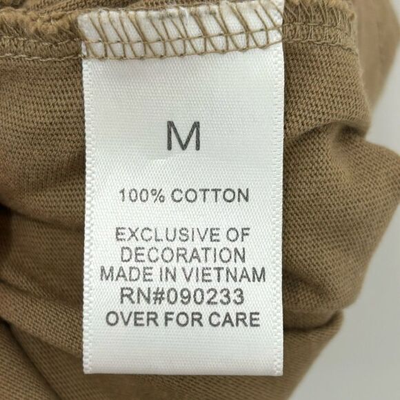 Fear Of God Essentials Tan /taupe T shirt - Picture 6 of 7